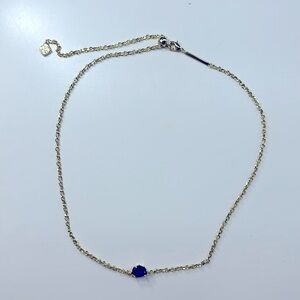 Kendra Scott Cailin Necklace Royal Blue/Gold